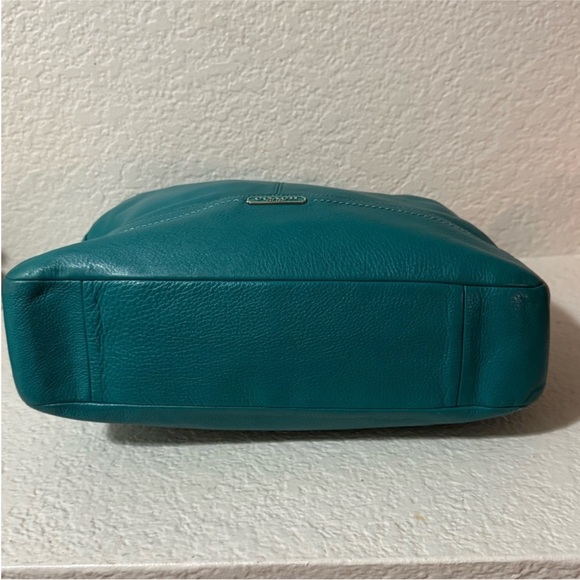 Coach Turquoise Leather Hobo Bag - Picture 11 of 17